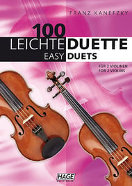 100 Easy Duets Violin cover Thumbnail